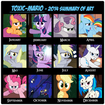 2014 Pony Art Summary