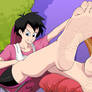 Videl wants her feet worship by you!