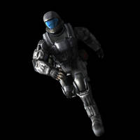 Halo 3 ODST Rigged