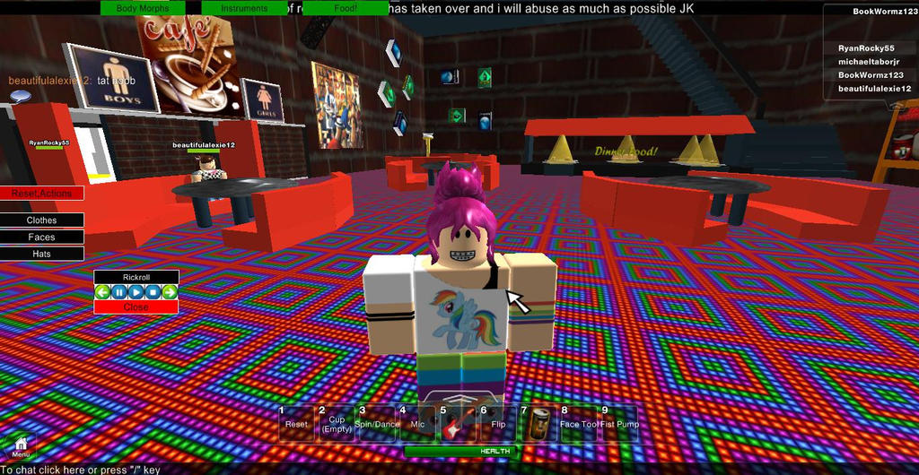 At the ROBLOX Dance Club! by XEddsworldFanX on DeviantArt