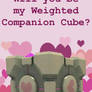 Companion Cube Valentine