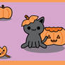 Halloween Kitty Wallpaper