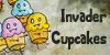 Invader Cupcakes Icon 3 by brandimillerart