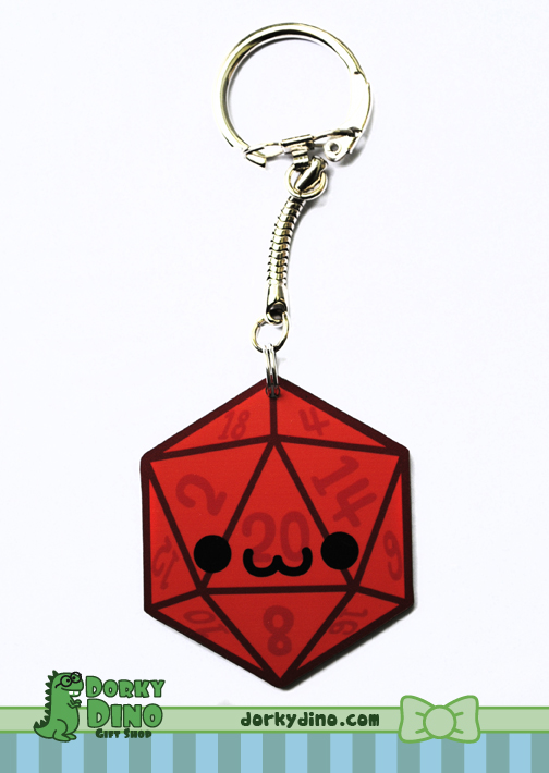 D20 Keychain