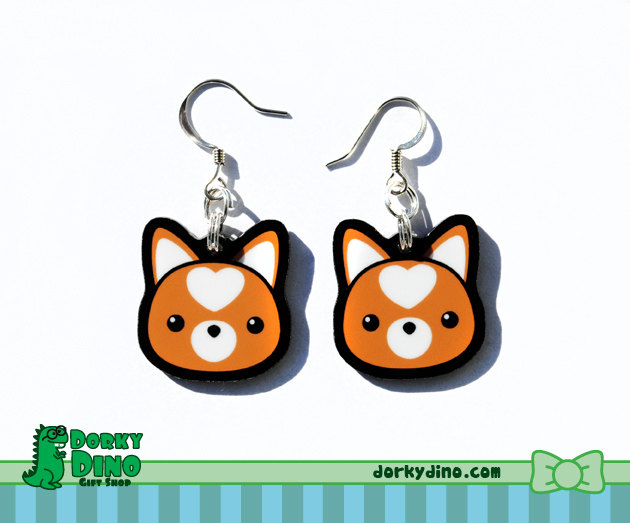 Shiba Inu Earrings