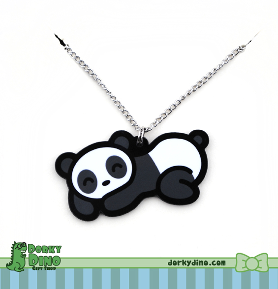 Sleepy Panda Necklace