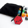 Dice Bag with Cute D20