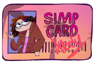 Simp card by CallmeWierdy