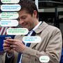 Cas Learns Texting
