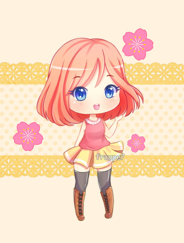 Chibi Bumpy Giveaway bubbly chibi by Frappe7 on DeviantArt