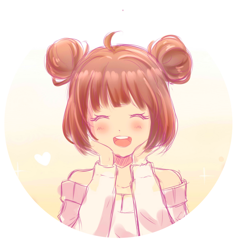 Double-bun Hyan! by Frappe7 on DeviantArt