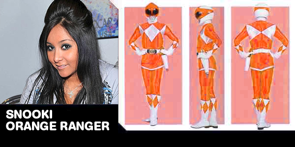 Snooki Rangers Snooki - Orange Ranger by joewinko on DeviantArt