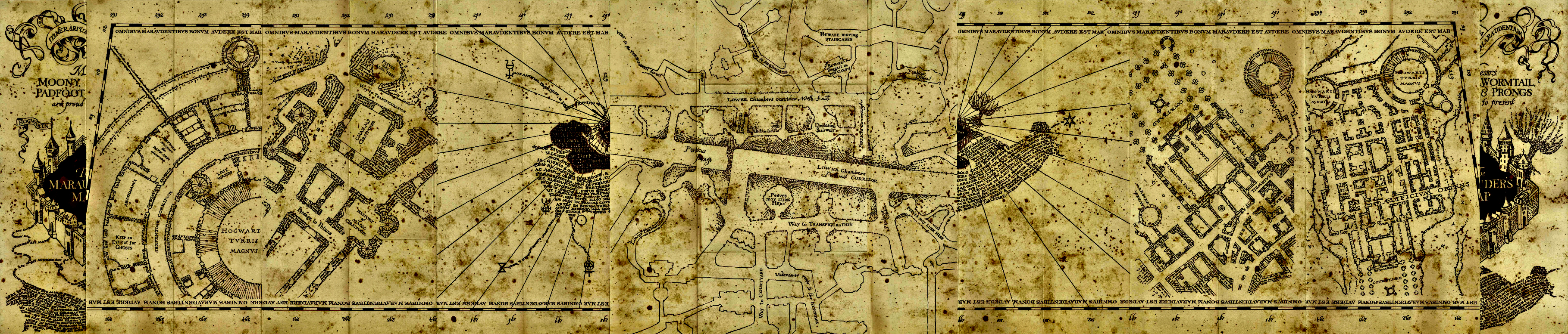 Mappa del Malandrino (Marauder's Map)