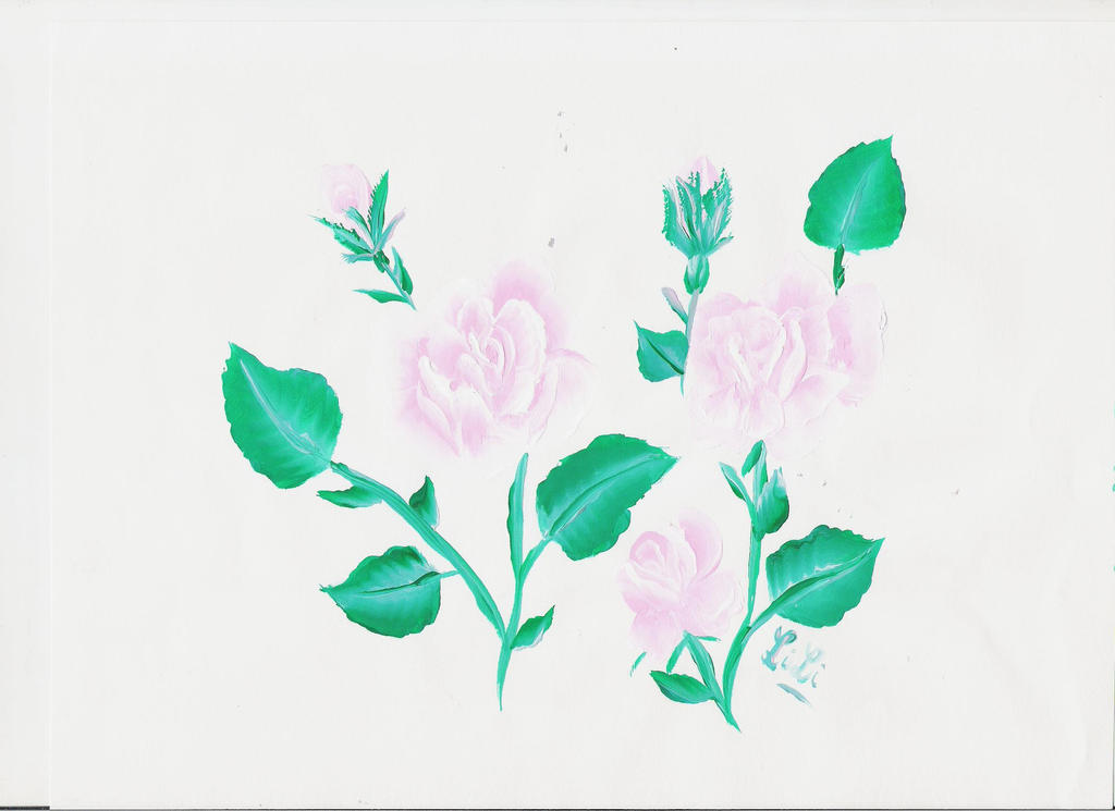 Soft Roses Art Soft roses by FleurLili on DeviantArt