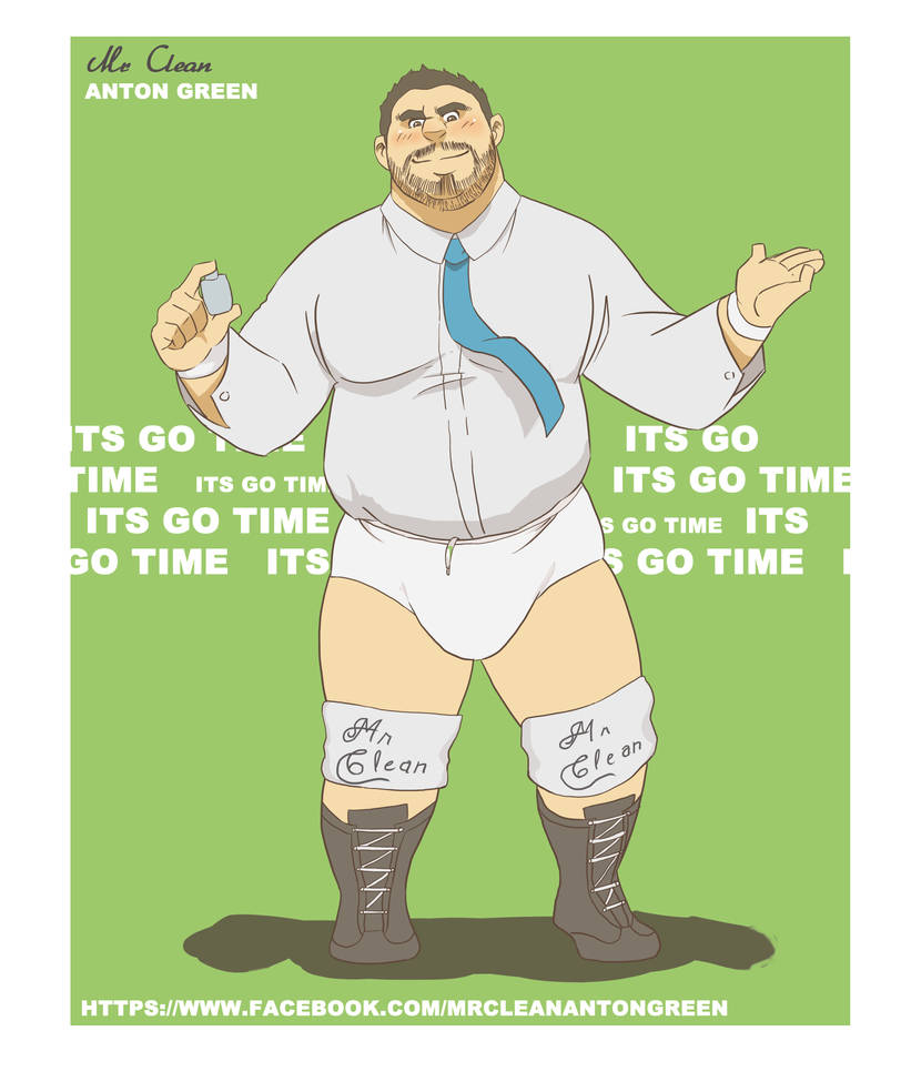 Mr Clean Anton Green by beardrooler on DeviantArt