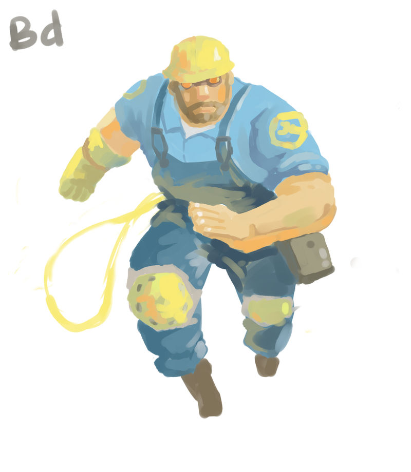 Engineer by beardrooler on DeviantArt