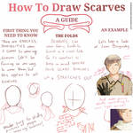 How to Draw Scarves- A Guide/Tutorial