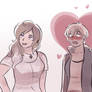 APH- Repressed Nerd and Mystery Girl