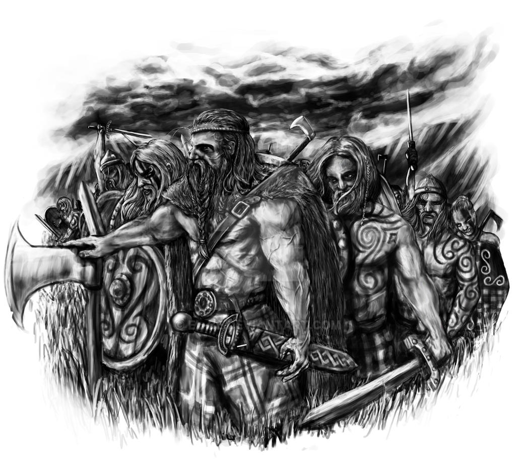 Gaulish Warband by El-Be on DeviantArt