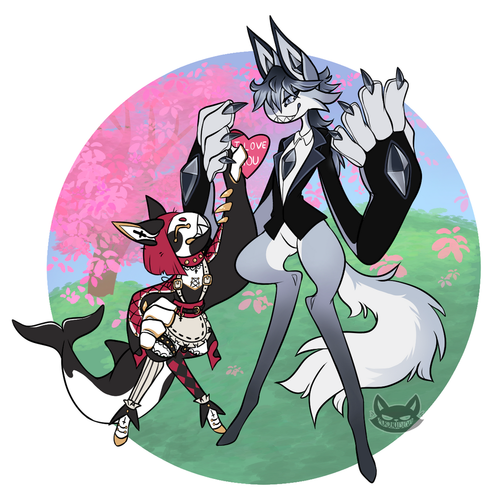 Scarfox Deviantart Scarfox - Admiring Lovers by MurderousLover on DeviantArt