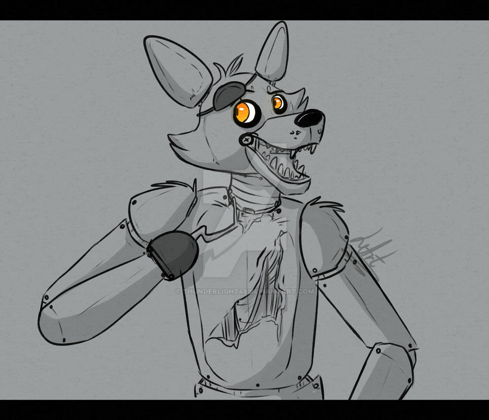 Mechanical fox by ThunderLight49 on DeviantArt