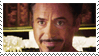 MARVEL Tony Stark Smile Stamp by TwilightProwler