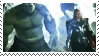 MARVEL Thor + Hulk Stamp by TwilightProwler