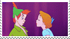 Disney Wendy, Peter + Tinker Bell Stamp by TwilightProwler