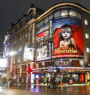 Shaftesbury Avenue in London's West End