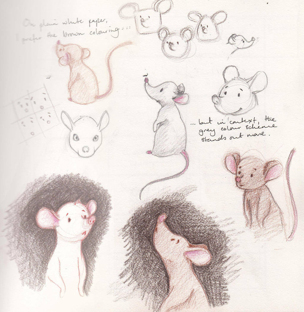 Mouse Character Design by juliaanimation on DeviantArt