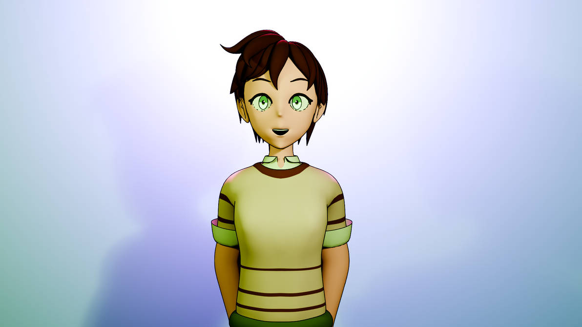 3d render anime style 1 by federiq on DeviantArt
