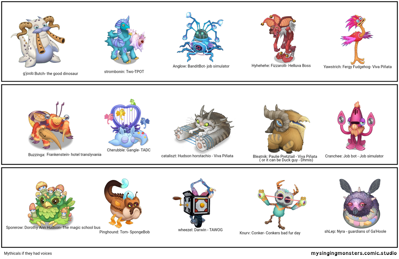 Msm Spectrals Msm mythical headcanon voices by ChefAuglur on DeviantArt