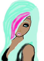 Edited Megan's IMVU avatar