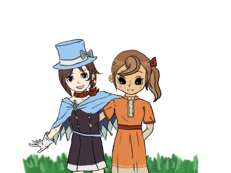 Trucy and Flora