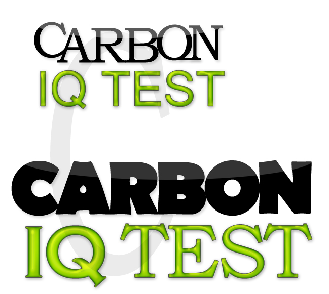 carbon IQTest