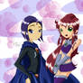 Starfire and Raven_Softshade