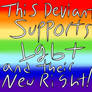 i support the lgbt community