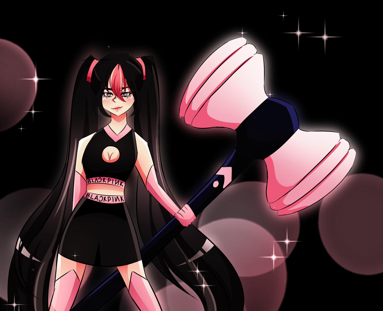blackpink lightstick by amber-kat on DeviantArt
