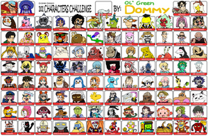 101 Character Challenge Redux