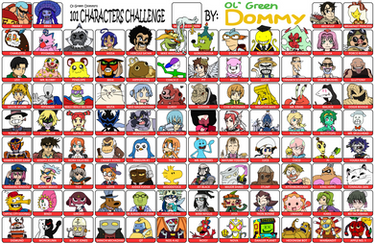 101 Character Challenge Redux