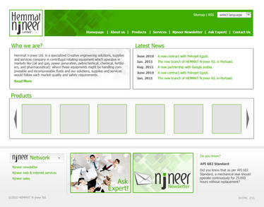 N-JNEER website design