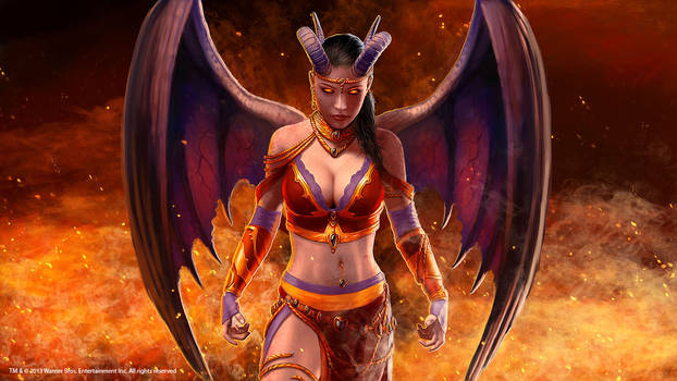 Smoldering Succubus