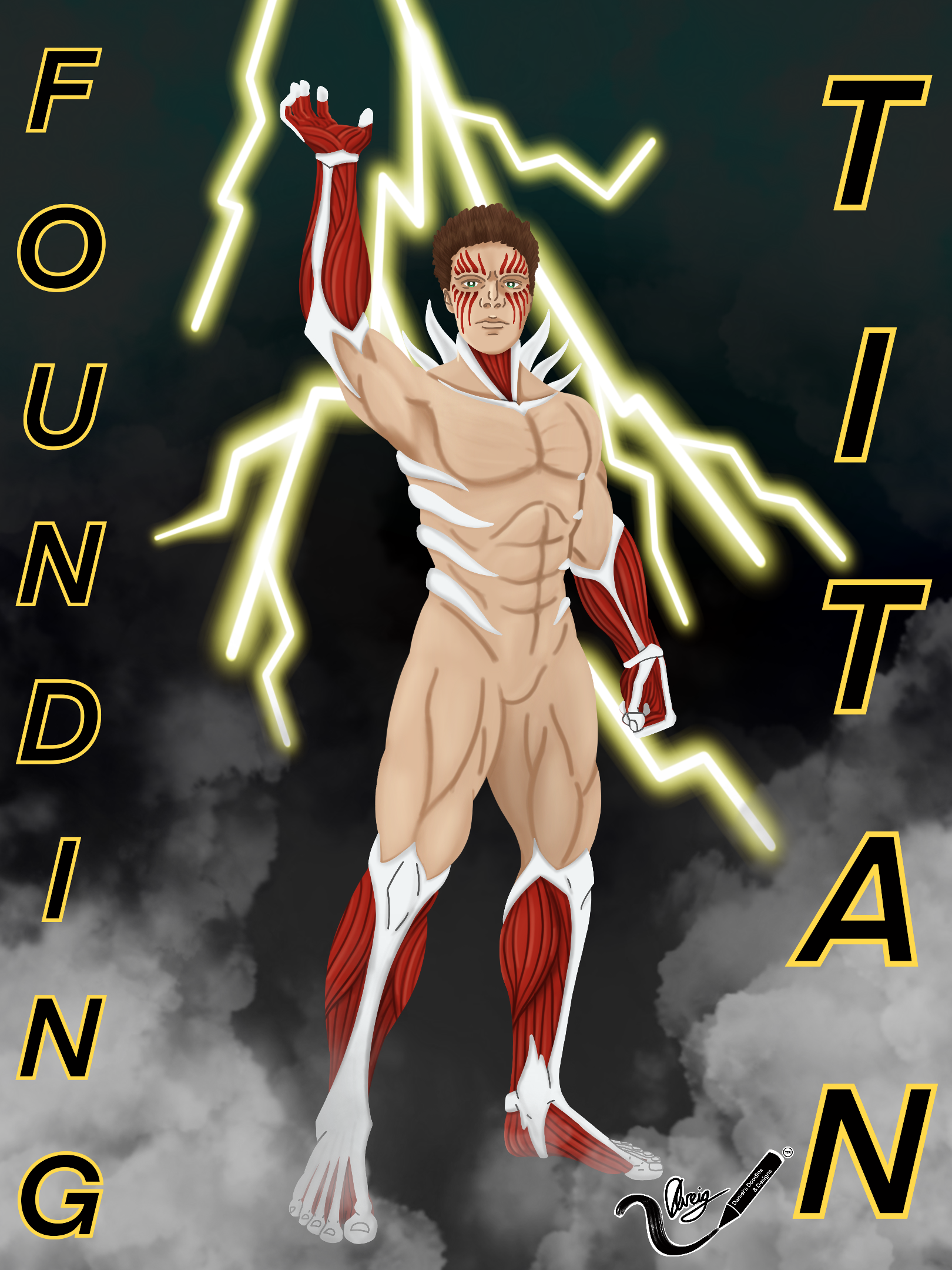 Shingeki no Kyojin OC: Metal Titan by KnightOfTheTempest on DeviantArt