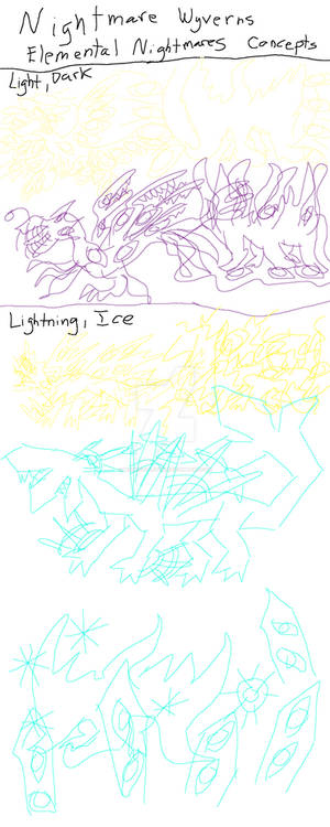 Light Dark Lightning Ice