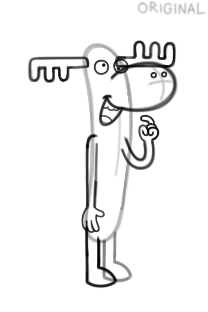 Original sketch of Lumpy by ConnerMiner on DeviantArt