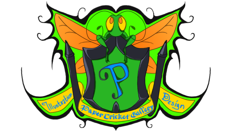 Paper Cricket Gallery Crest-Logo