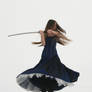 Blue Dress and Sword 07