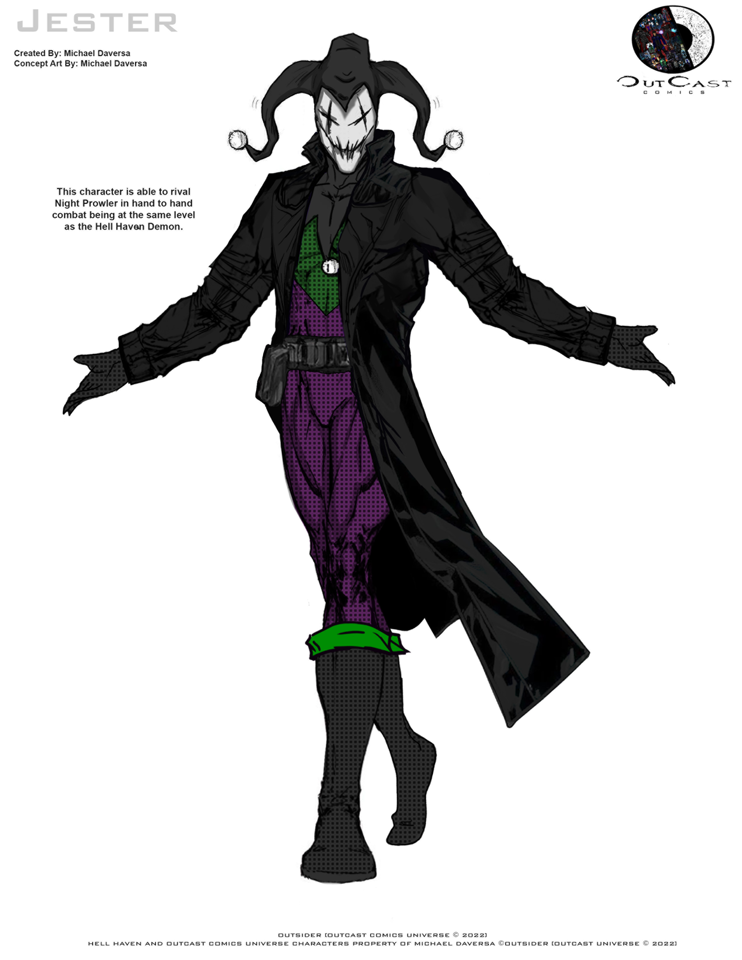 Jester Back Deviantart Jester Profile by Outsider2299 on DeviantArt