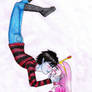 Marshall Lee and Princess Bubblegum