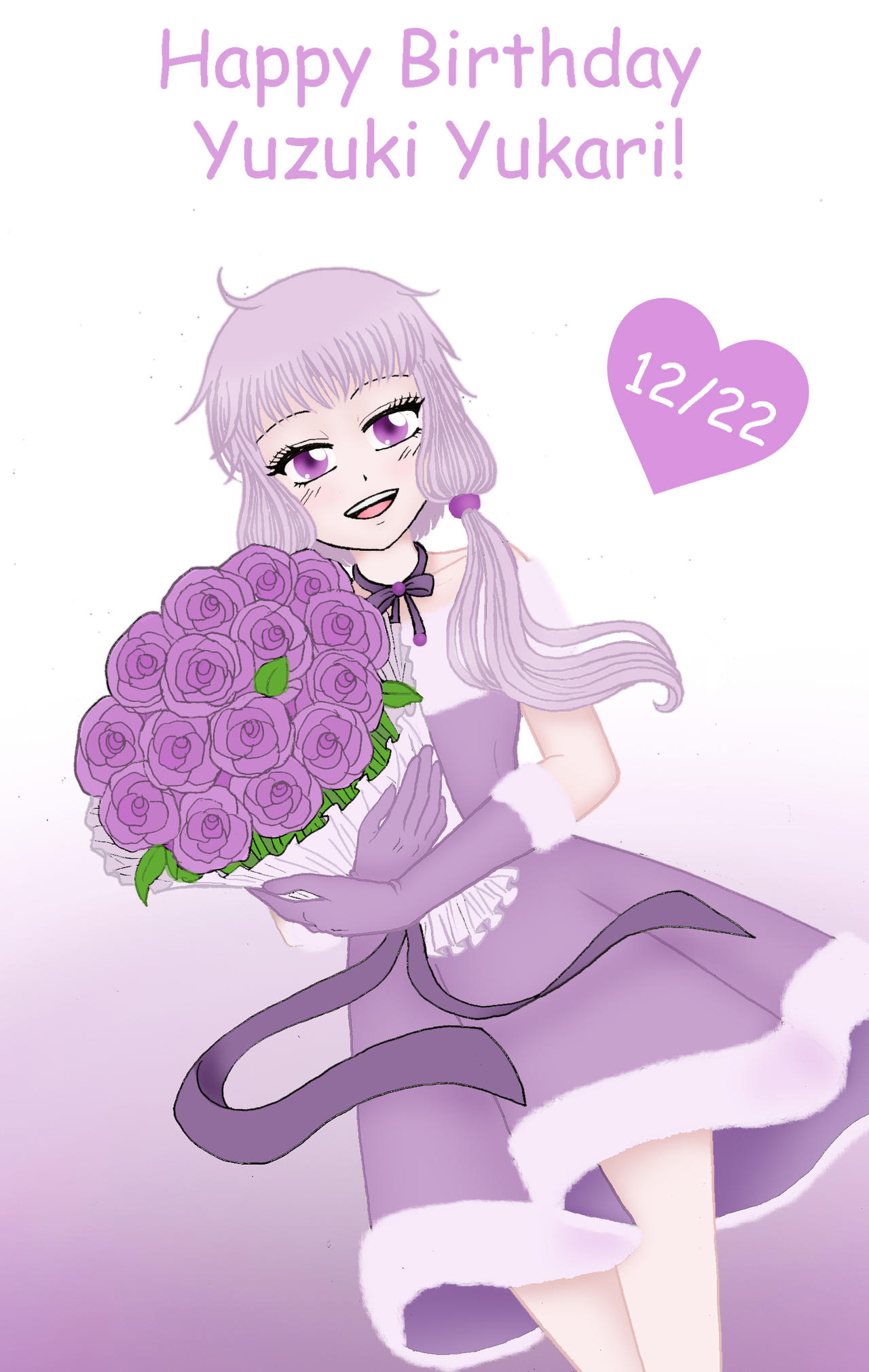 Happy Birthday Yuzuki Yukari! by KuramaLoverBunny on DeviantArt